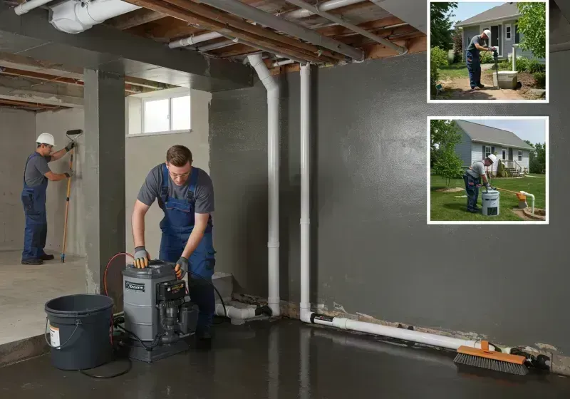 Basement Waterproofing and Flood Prevention process in Deltona, FL